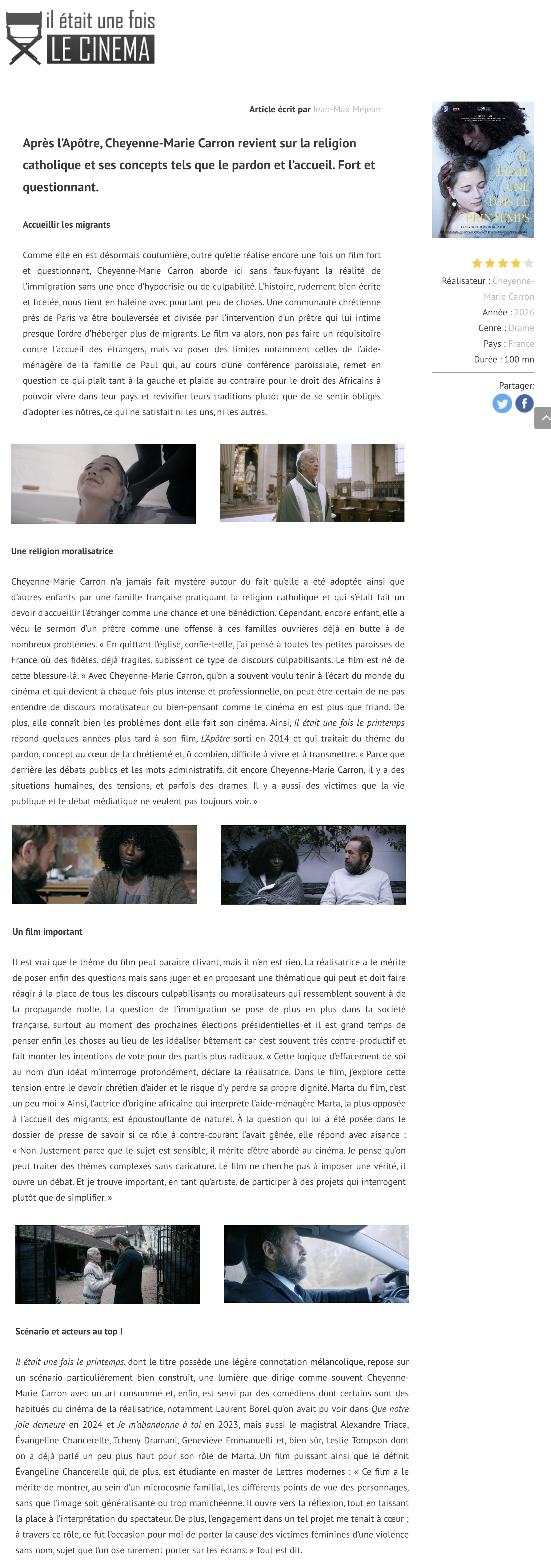 IL ETAIT UNE FOIS LE CINEMA